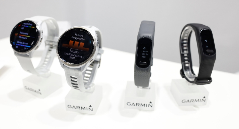 Wearables are also available in the more traditional wrist-worn versions, often used for fitness trackers or other monitoring applications. 